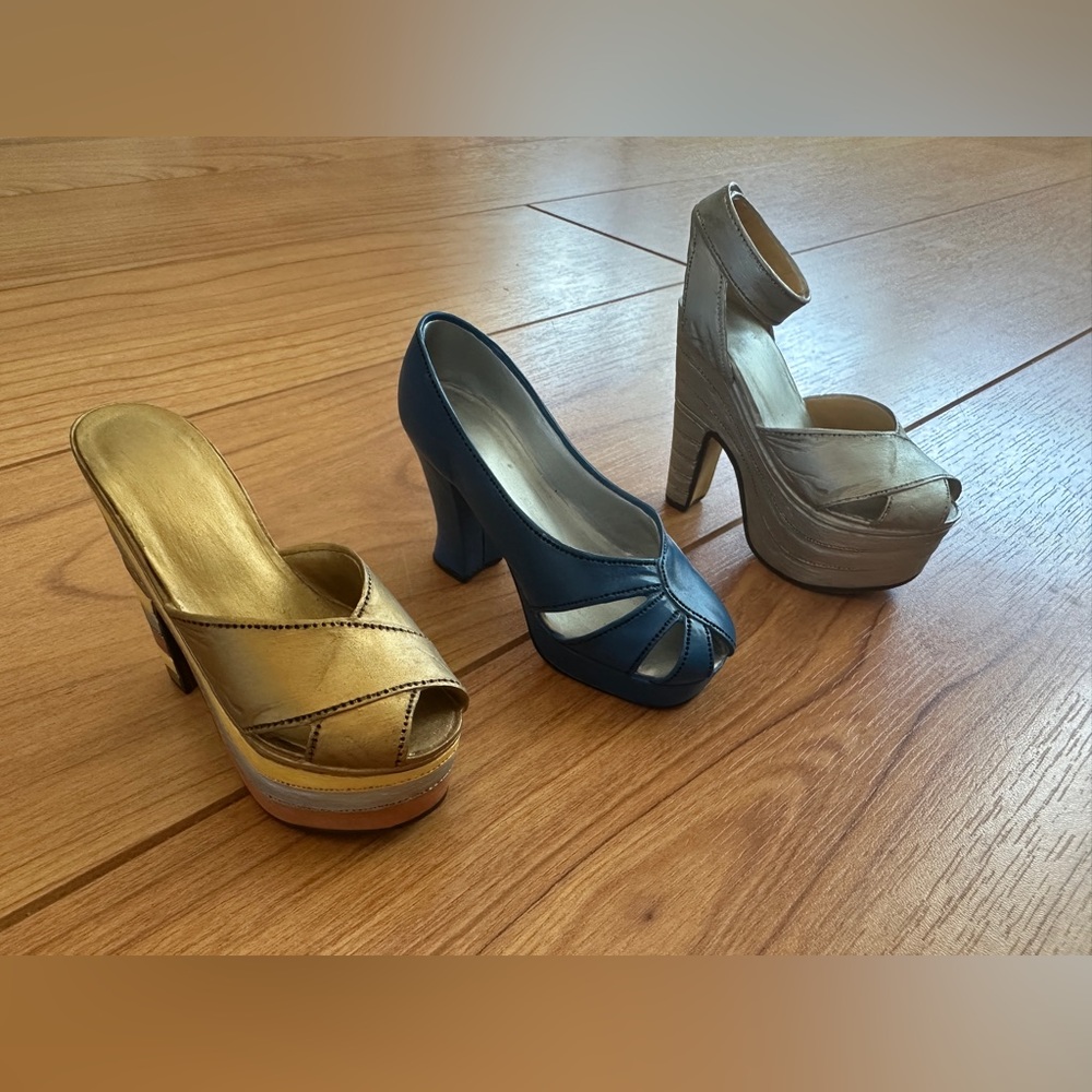 Vintage Just The Right Shoe Collection: Platforms